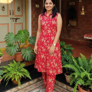Vatican Foil Print Co-Ord Set for Women