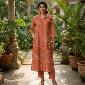 Premium Rayon Printed Co-Ord Set for Women