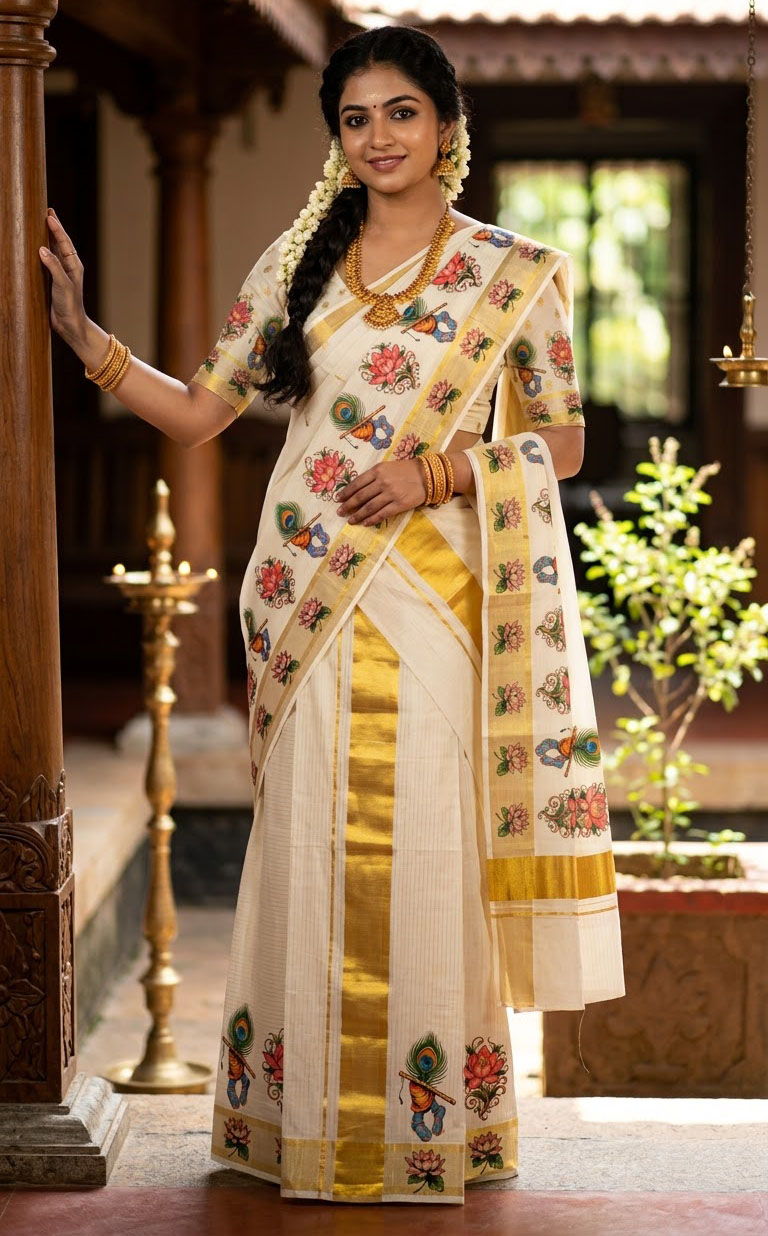 Tissue Mural Print Set Mundu